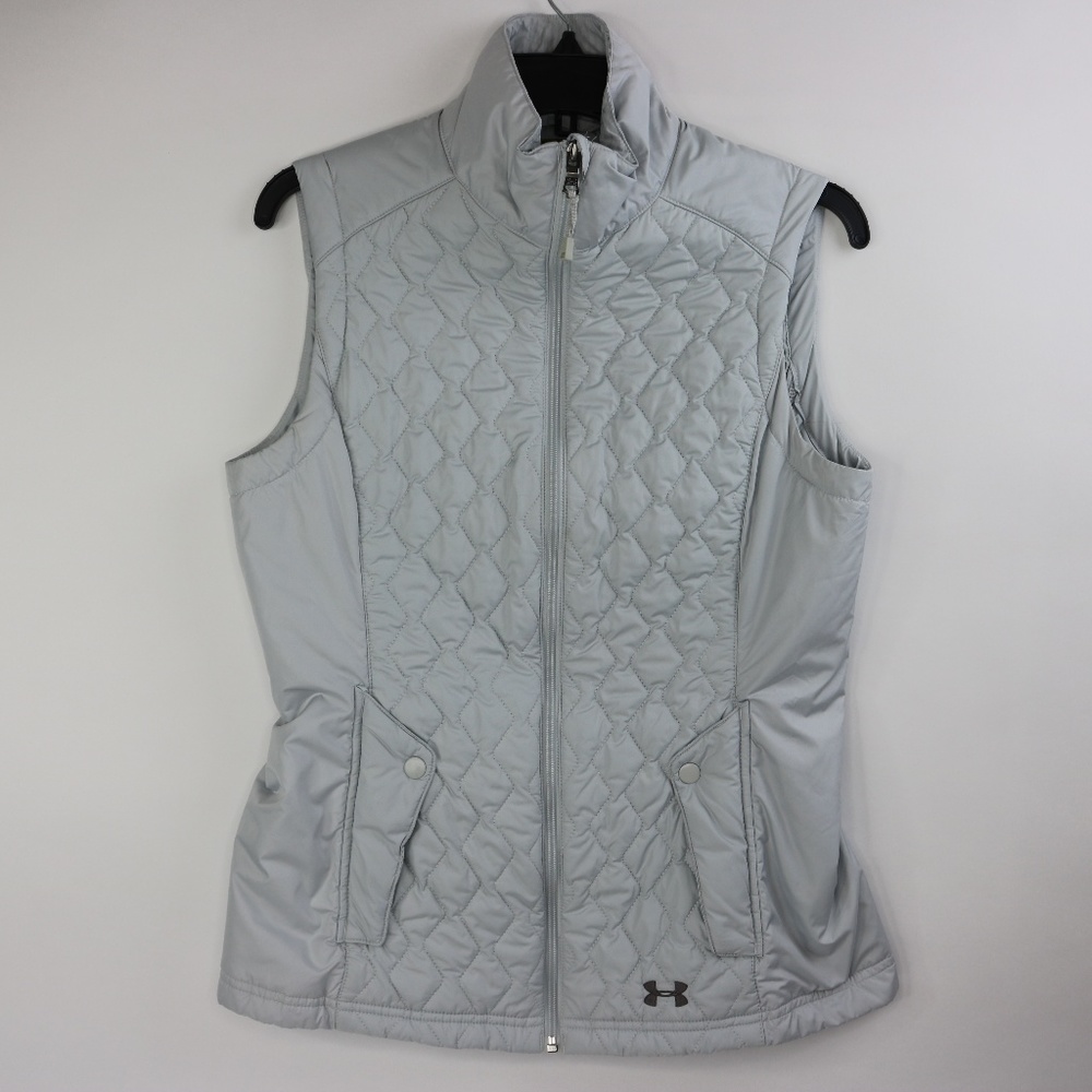 Under Armour Womens Sleeveless Zip Up Vest Size M
